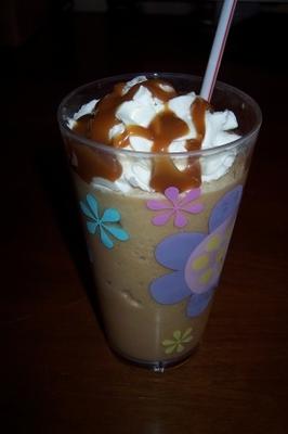 mr koffie karamel cappuccino frappe