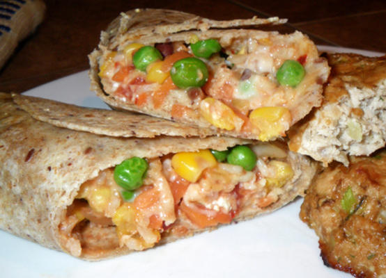 smakelijke Tex Mex tortilla