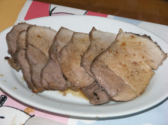nitko's varkensvlees gebraden vlees