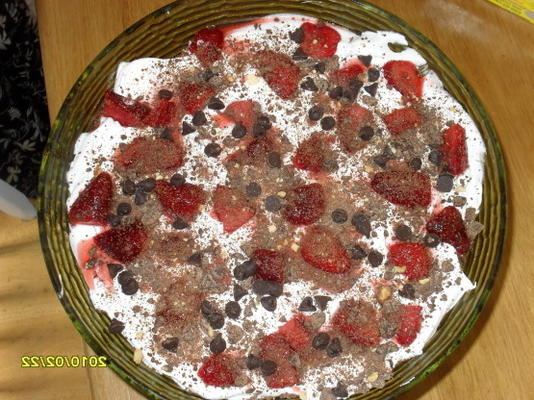 heerlijke aardbei trifle