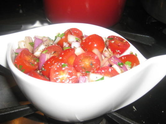 balsamico gemarineerde tomaten