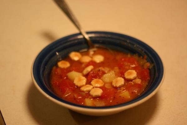 New York Red clam chowder