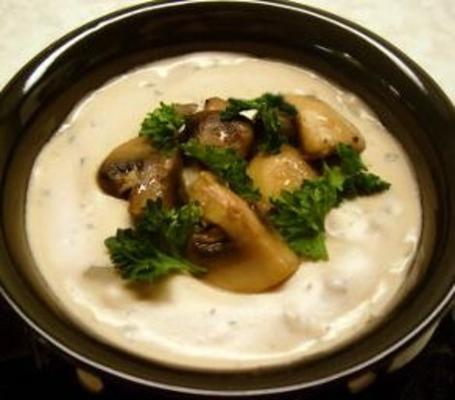 shiitake portobello chowder