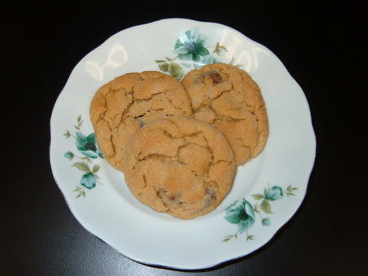nickey's peanut butter-raisin cookies