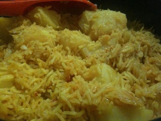 tahiri (aloo walay rice)