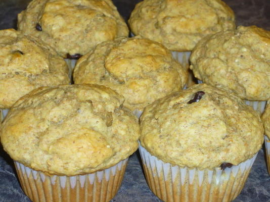 gezonde vetarme bananenmuffins