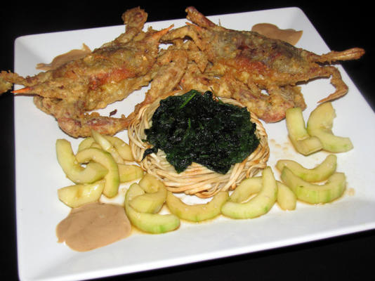 tempura soft-shell krab