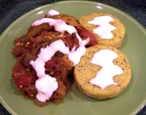 berenjena a la veracruzana - Mexicaanse aubergine in saus