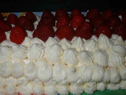 bevroren limoen meringue torte