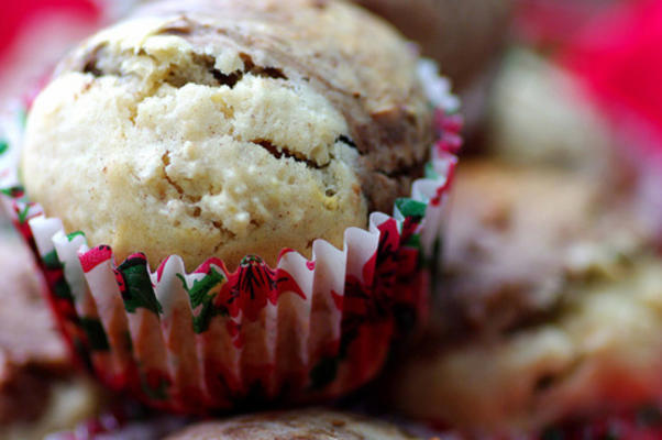 gemarmerde chocolade muffins