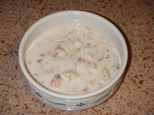 julie's clam crab chowder (wit)