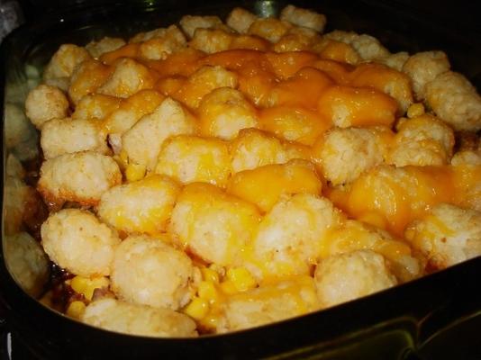 Mexicaanse tater tot braadpan