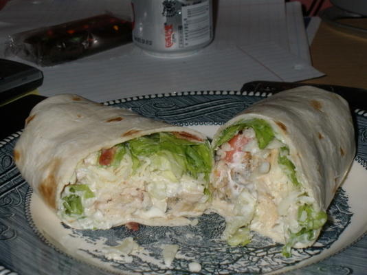 ultieme ranch chicken wraps