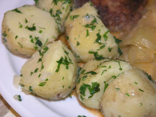 Noord-Kroatische gekookte aardappel