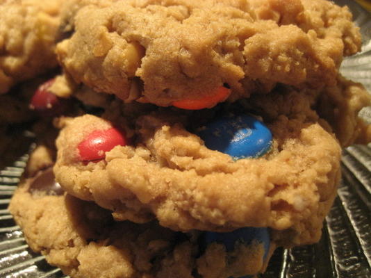 mandm peanut butter cookies