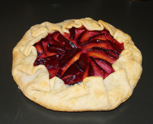 pruim frangipane taart