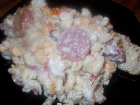 mightyro's macaroni salade maaltijd