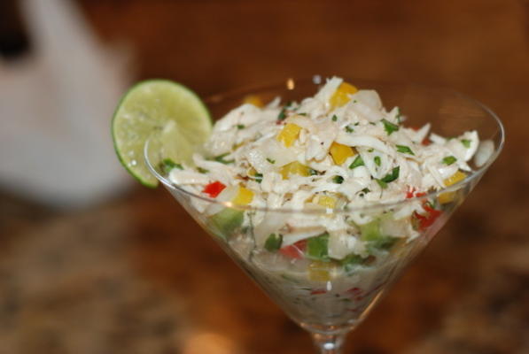 Thaise kokoskrabsalade