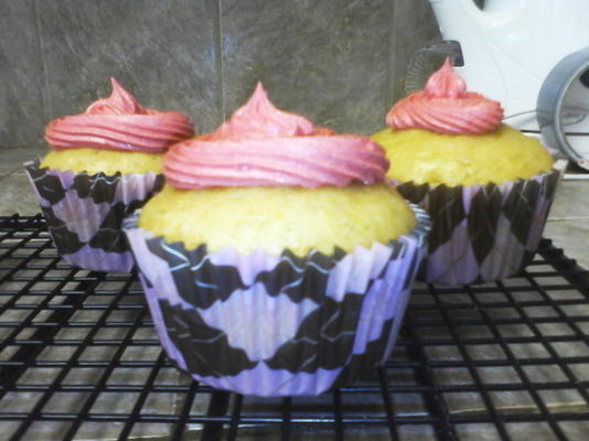 grapefruit cupcakes met chai suikerglazuur