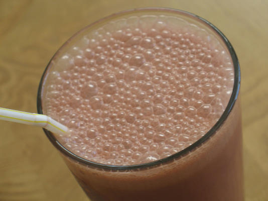 acadia's chocolade mout smoothie