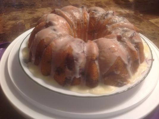 bosbes bundt koffie cake