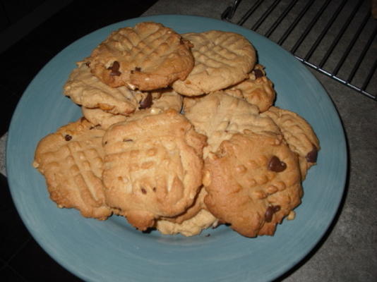 peanut butter cookies - eenvoudig