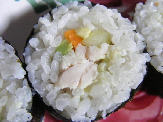 kalkoen sushi