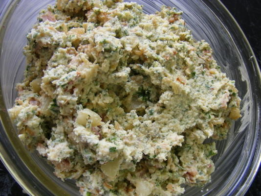 spek en ricotta vulling