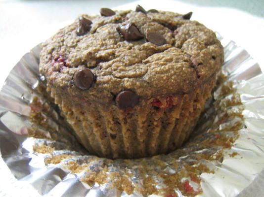 chocolademelk-muffins (alles-vrij, low-cal en veganistisch!)