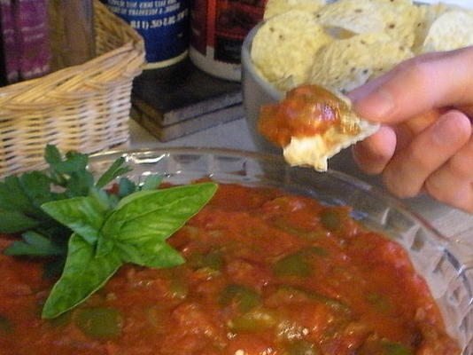 warme Italiaanse peper dip