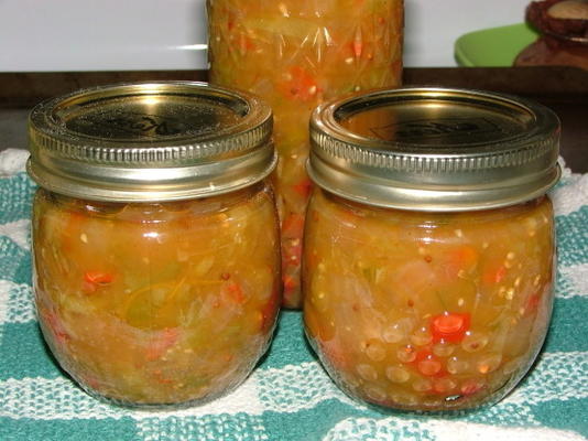 piccalilli (groene tomatenchutney)