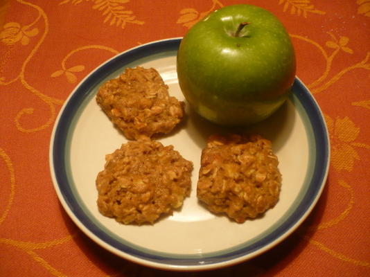 glutenvrije butterscotch apple cookies