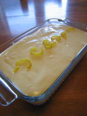 pan de limon - Mexicaanse citroenpudding