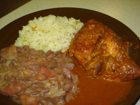 pollo enchilado