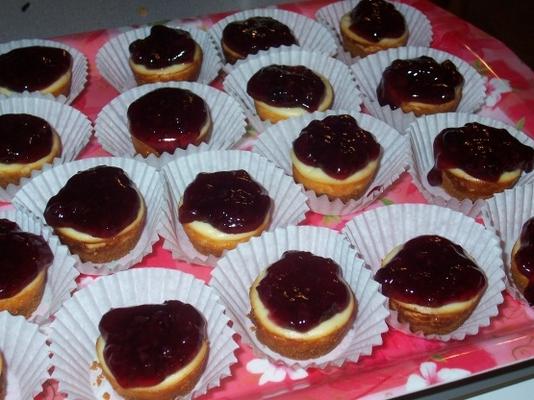 twee bijen wildberry-cheesecakes