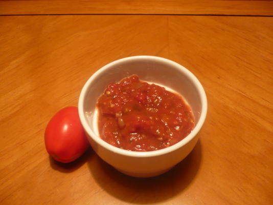geroosterde roma-tomatensalsa