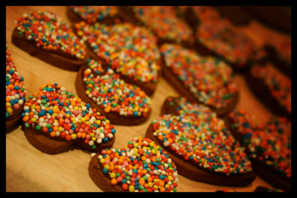 dubbele chocolade sproet koekjes (koekjes)