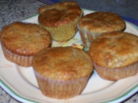 zemelenmuffins met gedroogd fruit