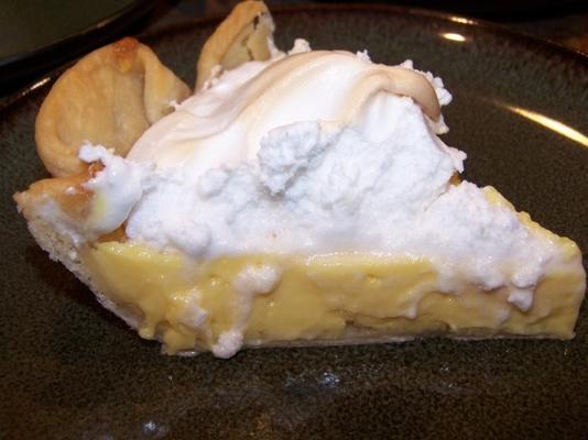 eenvoudige citroen meringue taart