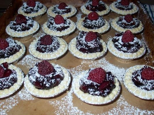walnoot bessen taartjes