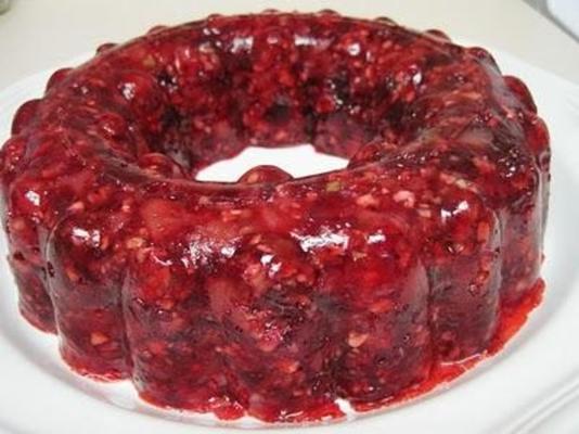 oma's cranberry jello salade