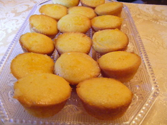 oranje mini-theemuffins