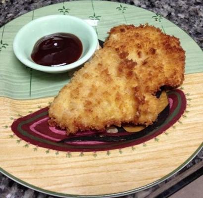 Japanse kip katsu en tonkatsu saus - lagere calorie