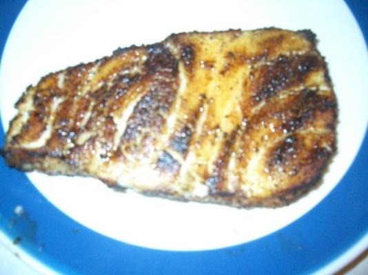 zeebaars op de grill