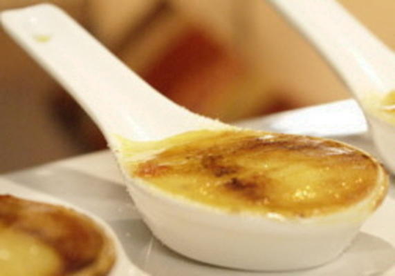 creme brulee bij de lepel