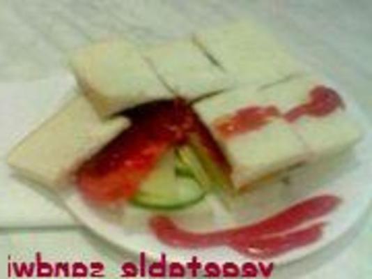 plantaardige sandwich