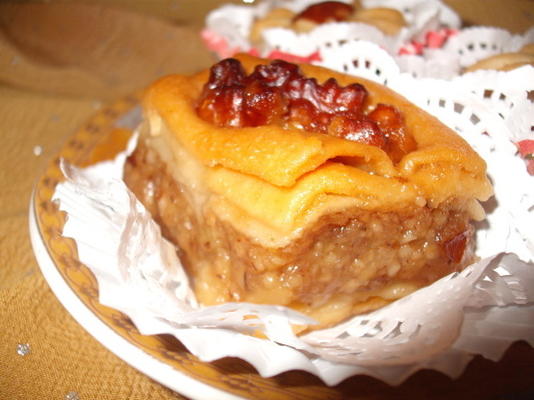 traditionele algerijns baklava / baklava - familie recept