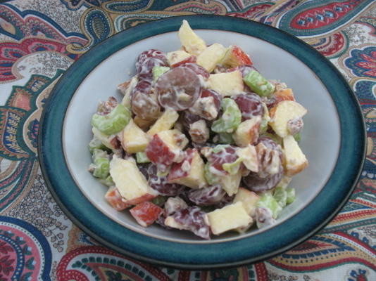 tante m's appel- en druivensalade