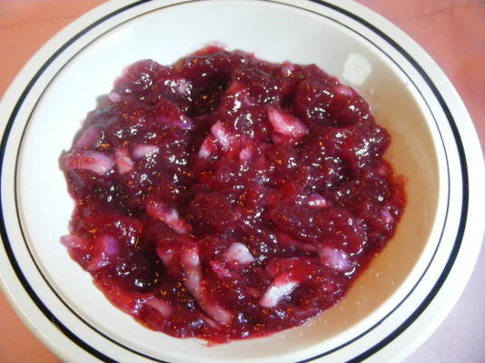 cranberry rode ui chutney