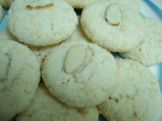 kokos citroen cookies